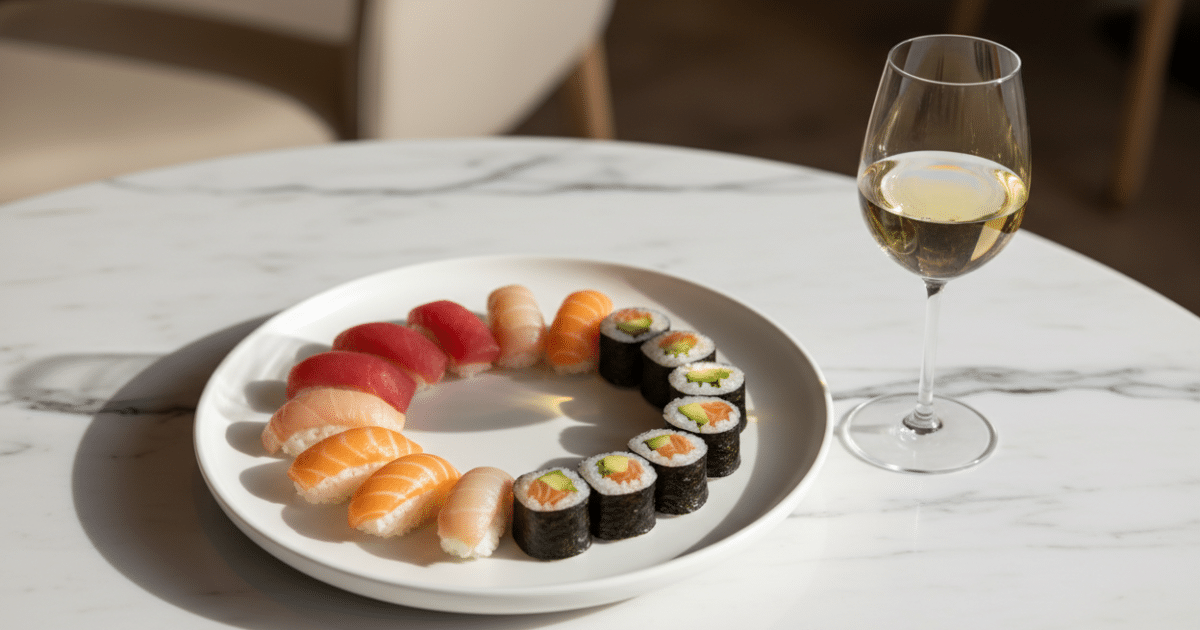 Welcher Wein passt zu Sushi?