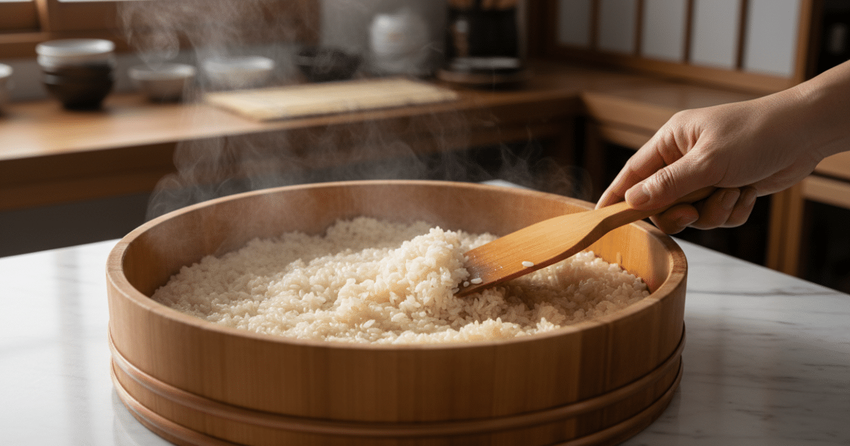 Wie man Sushi-Reis kocht?