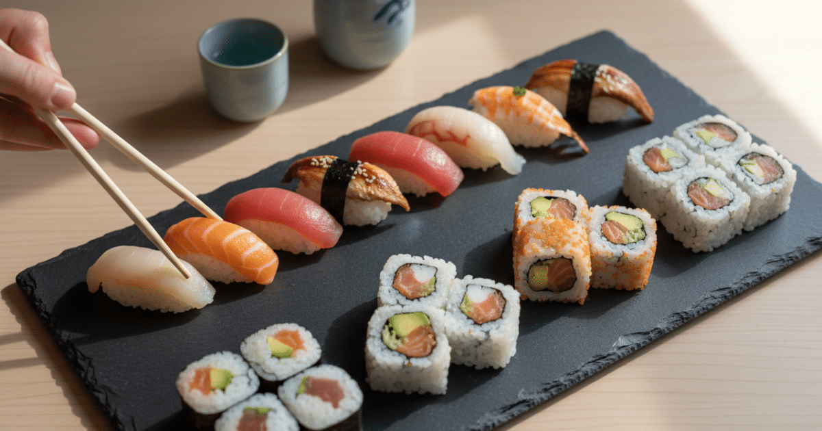 Wie viele Sushi pro Person?
